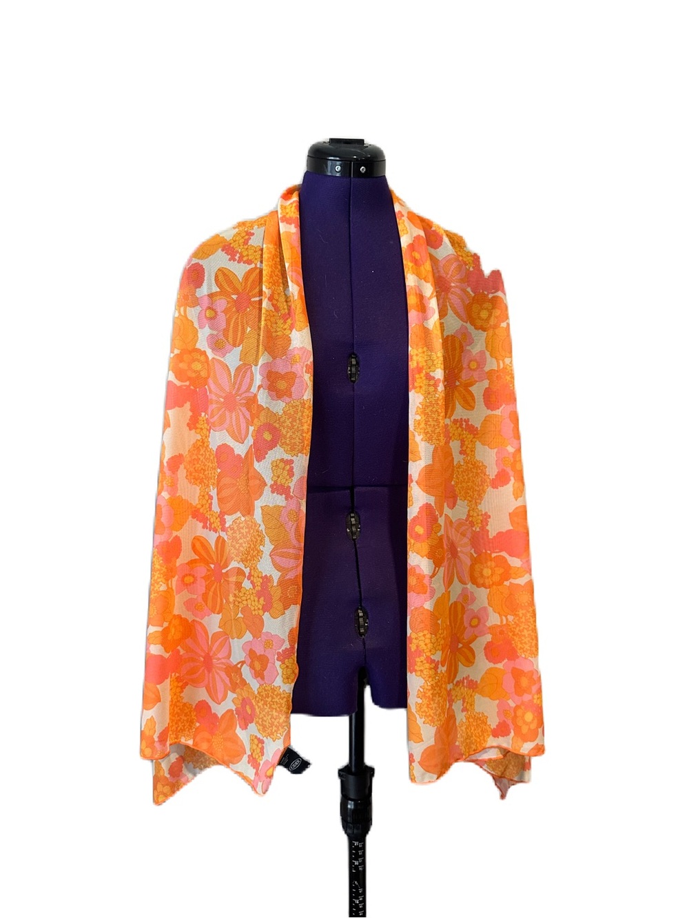 Cider Orange Swim Cover Shawl